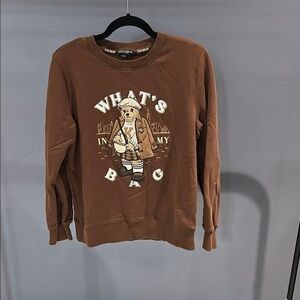 Teenie Weenie Brown Crewneck Sweater